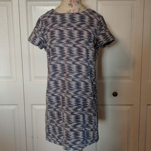 Blue and White Ann Taylor Loft Dress